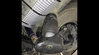 Why keeping ride height correct is important in air suspension cars