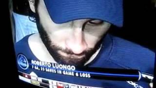 Luongo cries in interview after losing to the Blackhawks.flv