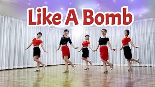 Like A Bomb Line Dance(High Beginner)/CoCo LD. Heeyon Kim- April 2023