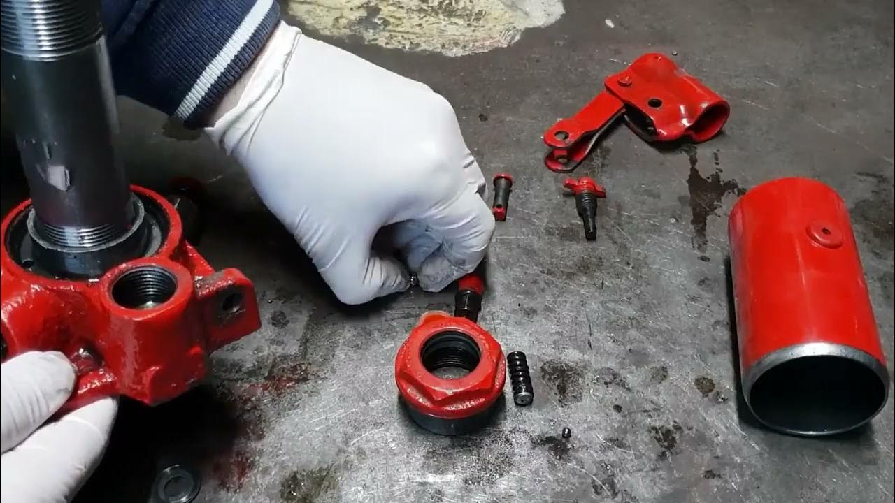 How to disassemble the hydraulic jack? YouTube