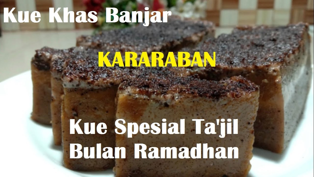 Ini adalah Kue Ta'jil Khas Banjar yang sarat akan rempah  KARARABAN pas untuk Puasa Ramadhan