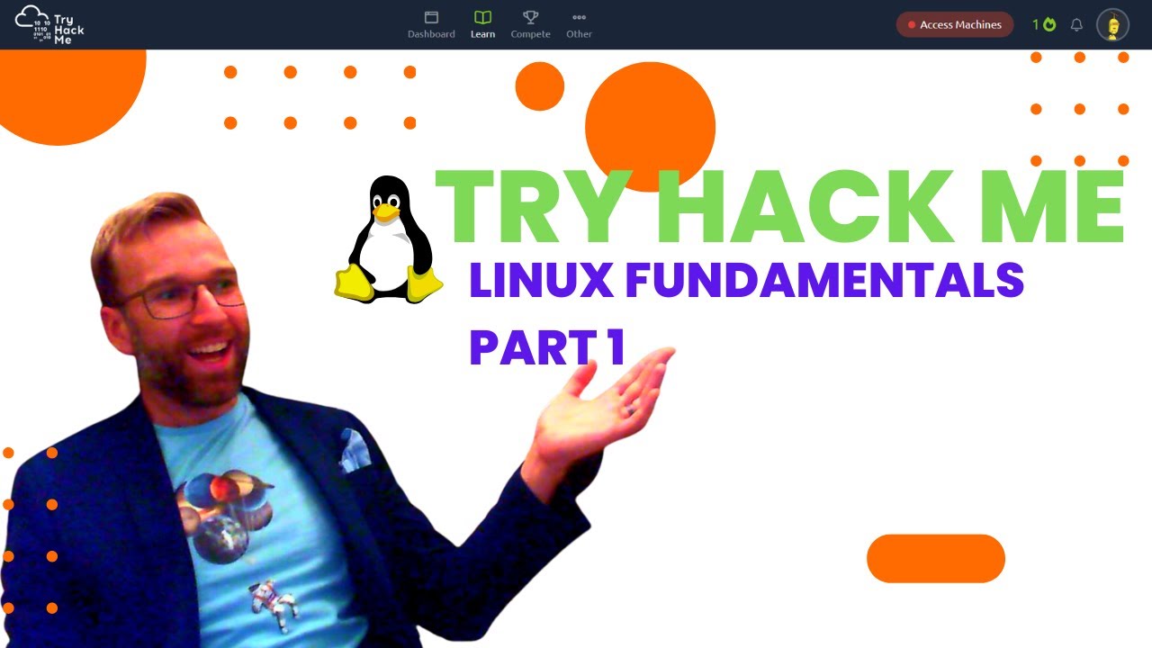 Try Hack Me: Linux Fundamentals Task 3 - YouTube