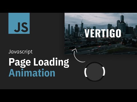 Sleek Page Loading Animation From Scratch | Quick Tutorial