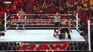 John Cena & CM Punk VS The Miz & R Truth