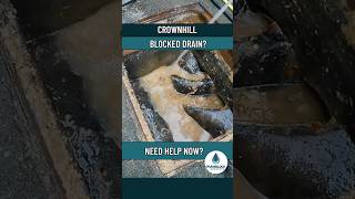Crownhill Blocked Drain? Need Help Now? Plymouth Rapid Response #shorts
