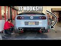 Full throttle pulls with the stickiest street tires on my 1000rwhp mustang