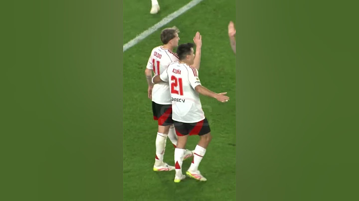 EL GOL DE ACUÑA PARA EL 3-0 RIVER VS BARRACAS CENTRAL #River #BarracasCentral