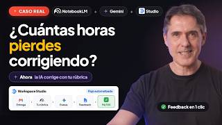 Le di mi rúbrica a la IA y ahora corrige como yo, con Workspace Studio
