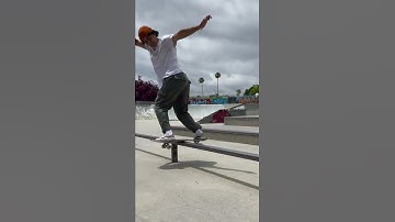 #TrickGoals! Such a Butter Back Lipslide from @mrtn___  #skateboarding #shorts #skatetricks