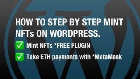 Mint NFTs with Tatum NFT maker on WooCommerce ETH payments with MetaMask on #WordPress