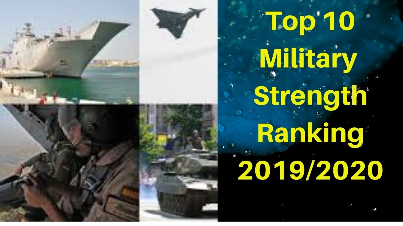 Top 10 Military Strength Ranking - YouTube