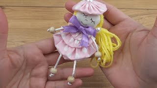 A fun activity done by hand without using a sewing machine.