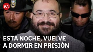 Aplazan audiencia de Javier Duarte, exgobernador de Veracruz; seguirá en prisión