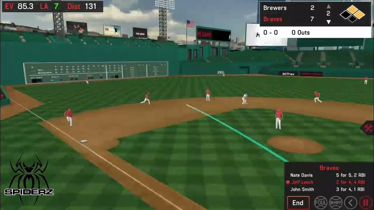 HitTrax Slow Pitch Softball Hitting Simulator Demo at Spiderz Hit Lab