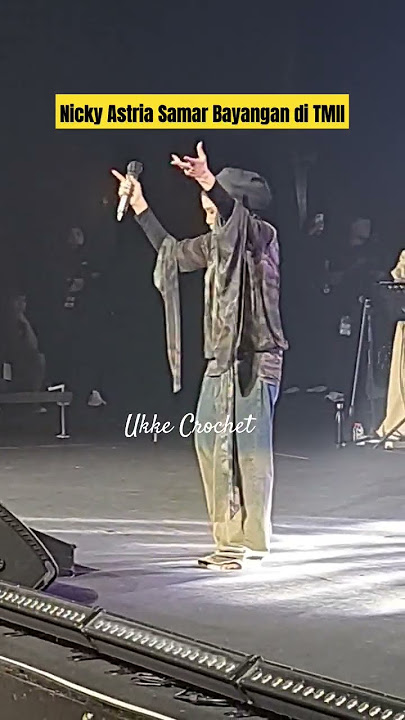 Nicky Astria's Shadow of the TMII Concert