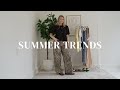 Summer trends 2024  hot trends for summer  wearable fashion trends
