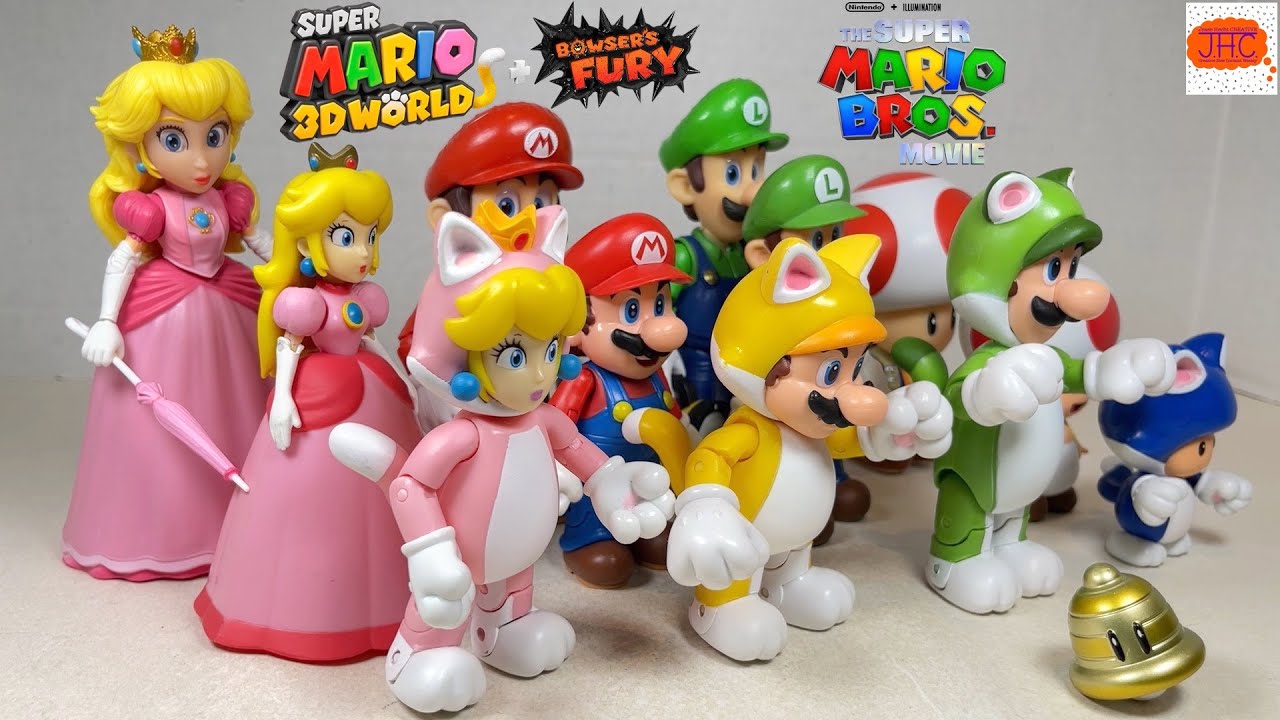 World of Nintendo 4 Figure: Cat Mario