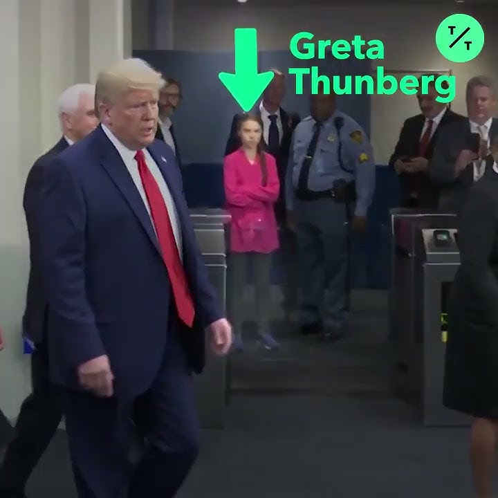 Greta Thunberg Stares Down Trump at the UN General Assembly