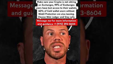 Backup your Wallets to Web3 Ecosystem, Exchanges and cold wallets aren