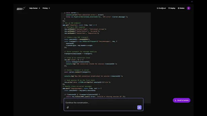 LeanMCP - Build & Ship your Serverless MCP Servers in 3 Minutes