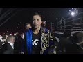 Gennadiy Golovkin's First Ring Walk For 15 Months