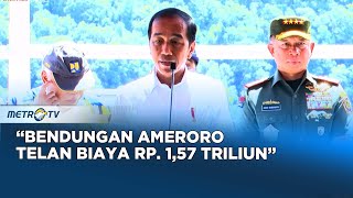 Presiden Jokowi Resmikan Bendungan Ameroro di Sulawesi Tenggara