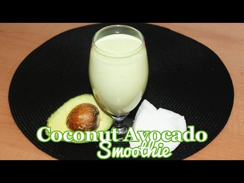 Coconut Avocado Smoothie | All Nigerian Recipes