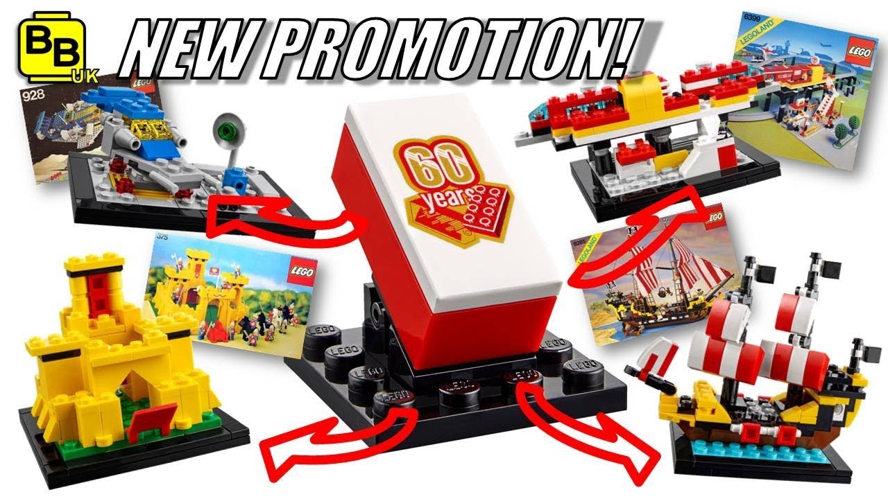 60 YEARS OF THE LEGO BRICK ANNIVERSARY SET PROMOTION! - YouTube