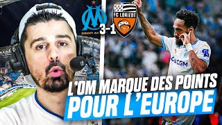 OM - Lorient 3-1 /❌AUBAMEYANG sur le DEPART? /🚨La GRONDE du Vélodrome / Etre EUROPÉEN c'est CAPITAL!