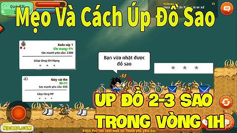 Ngọc Rồng Online - Hướng Dẫn Cách Up Đồ 2-3 Sao Trong Vòng 1h 2021 | GH NRO