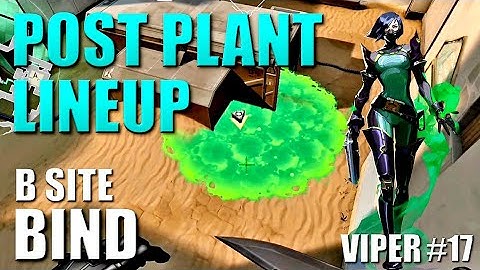 VIPER LINEUPS - BIND - Post Plant Snake Bite Molly Setup Guides #17 - B Site - Right Default