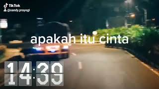 Story WA apakah itu cinta ipank