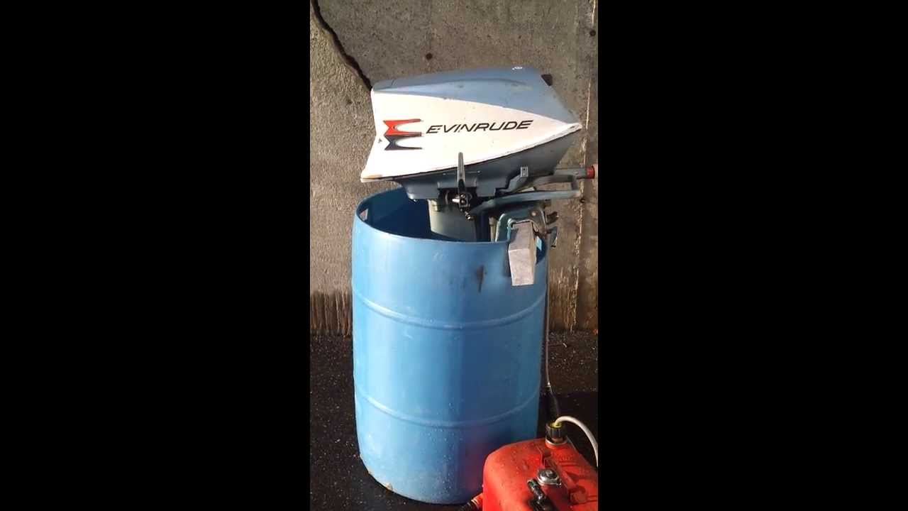 Evinrude 10 Hp Sportwin - YouTube