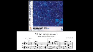 Rob Van Bavel Transcription - All the things you are(Almost Blue, 2006) screenshot 1