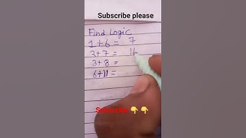 find Logic ||#math #test #logical #tricks #youtubeshorts #shortvideo #subscribe