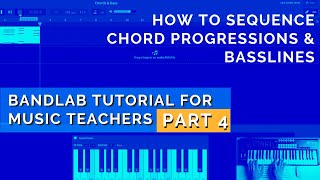 How To Create Chord Progressions & Basslines Using Free Software - Bandlab Tutorial #4 screenshot 5