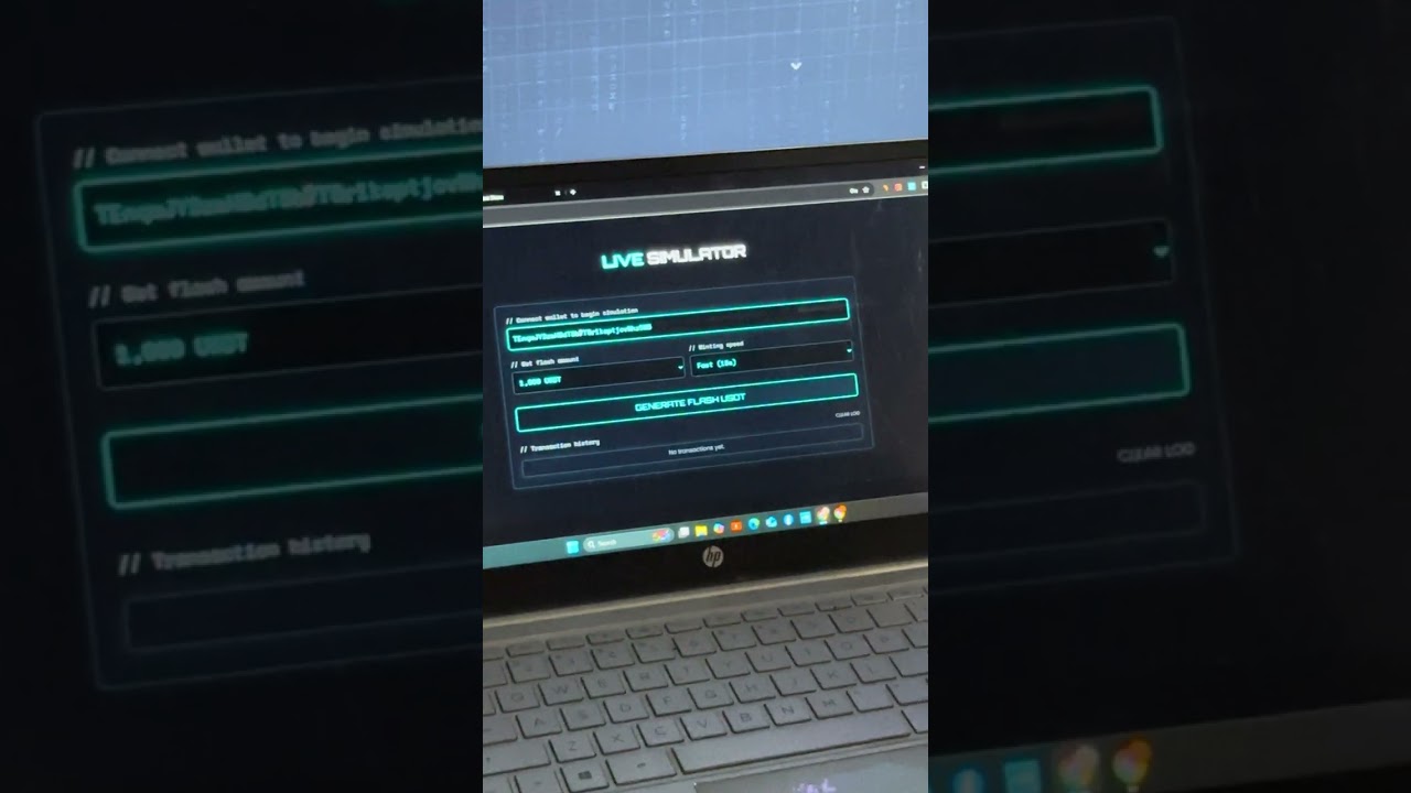 💸 Flash USDT Generator Tool | Mint Unlimited USDT on TRON? (Demo Proof Inside!)