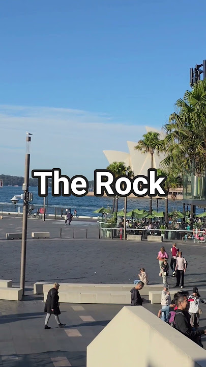 The Rock Sydney #Opera house #Australia.