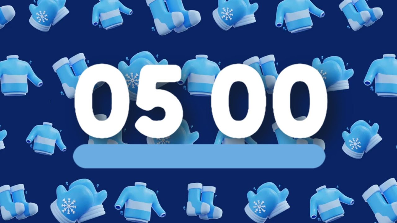 5-Minute Morning Classroom Timer for Kids ⏰