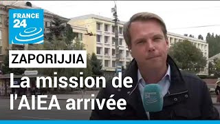 Ukraine: les experts de l'AIEA arrivés à la centrale de Zaporijjia • FRANCE 24