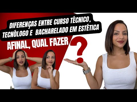 Vídeo: Qual é a diferença entre estética e estética?