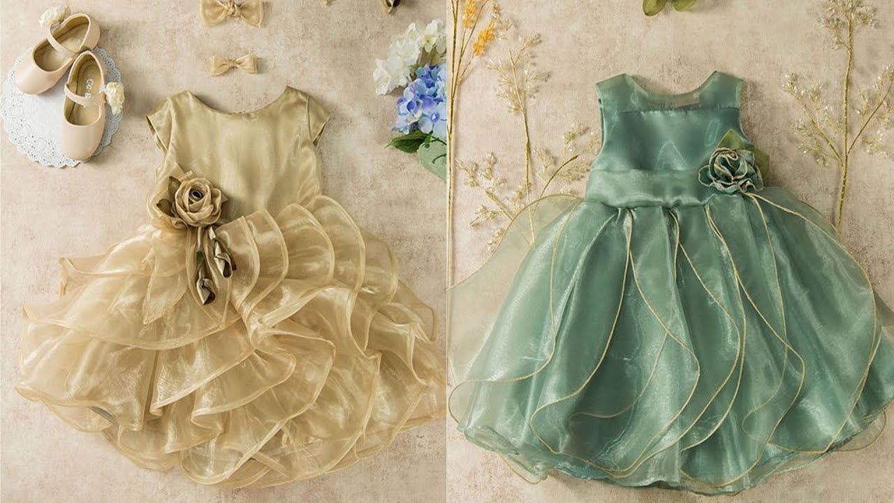 Most Beautiful Organza Baby Frocks ...