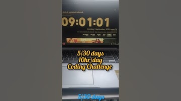 5/30 days 10hr/day Coding Challenge #shorts #coding #codewithharry #apnacollege