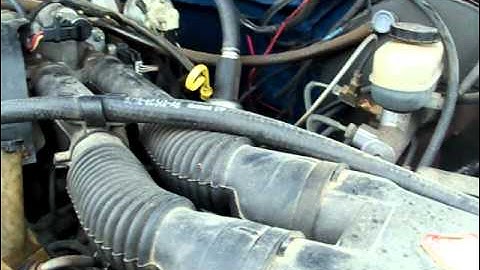 Ford 4.9l (300 c.i.d.) Hesitation and Startup Fix