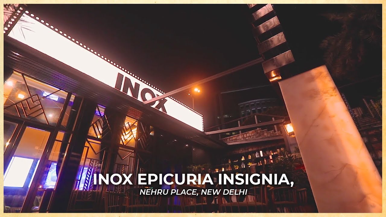 INOX Insignia Epicuria YouTube