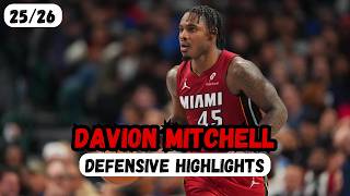 Full Davion Mitchell - 25/26 Defensive Highlights News