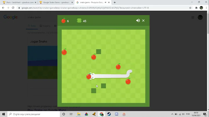 snake game wall 5 apples standard highscore 45 apples