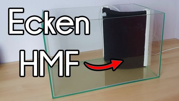 How to Install Corner Hamburger Mattenfilter (HMF) in Aquarium