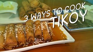 Easiest way to Cook Tikoy | Tikoy with Dipping Sauces and Cheesy Twist | Paano mag luto ng Tikoy