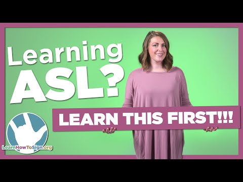 Learning ASL? Learn This FIRST!!! (10 Things You Need to Know About ASL)